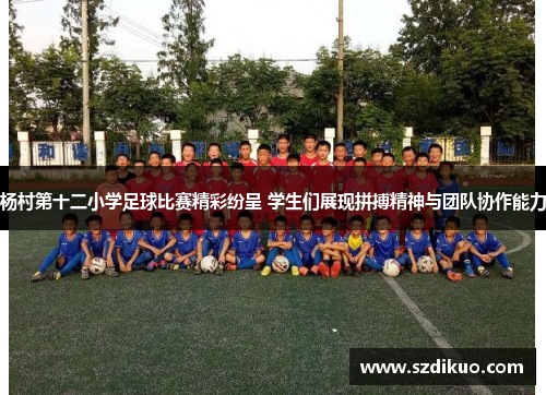杨村第十二小学足球比赛精彩纷呈 学生们展现拼搏精神与团队协作能力